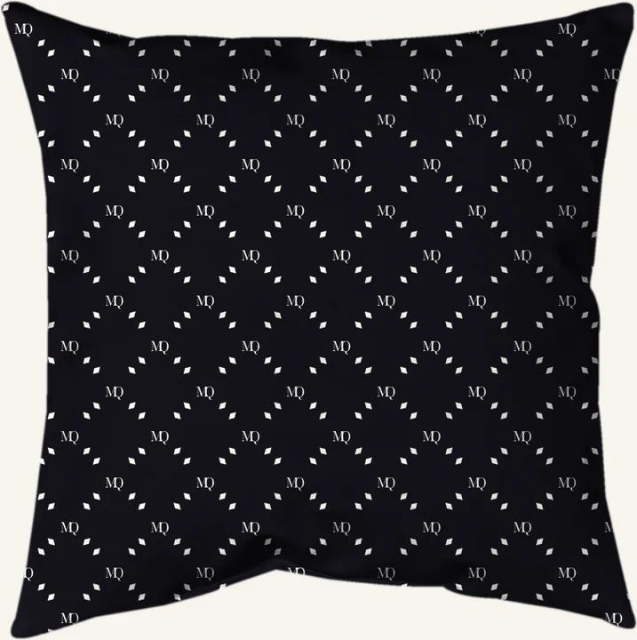 Throw Pillow with monogram