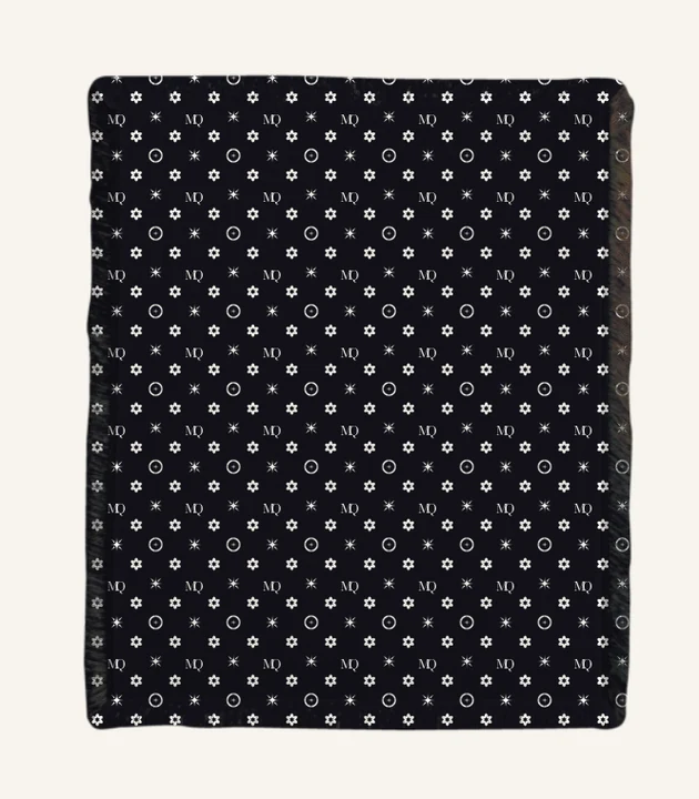 Woven Throw Blanket with monogram